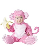 Little Pink Monkey Child's Costume