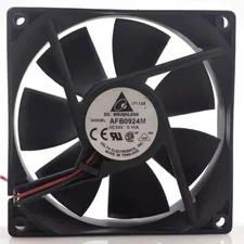 Delta AFB0924M 9025 DC24V 0.15A 9CM 2-Wire Cooling Fan