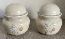 VIntage Salt And Pepper Shakers,  International China, Geese Cherry Japan