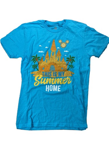 Camiseta Disney Parks This is My Summer Home Sand Castle Mickey Icons Talla Grande - Imagen 3 de 5