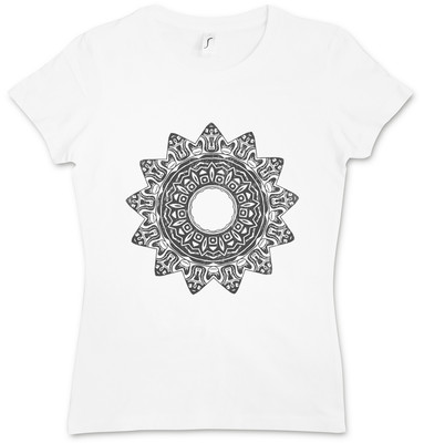 AZTEC STAR WOMEN T-SHIRT Indians Sign Culture Civilization Mayans Religion