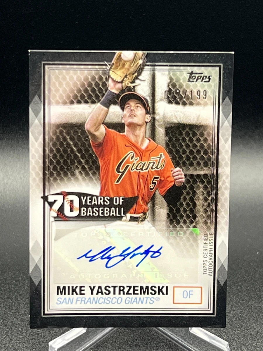 2021 Topps - Mike Yastrzemski #70YA-MY for sale | eBay