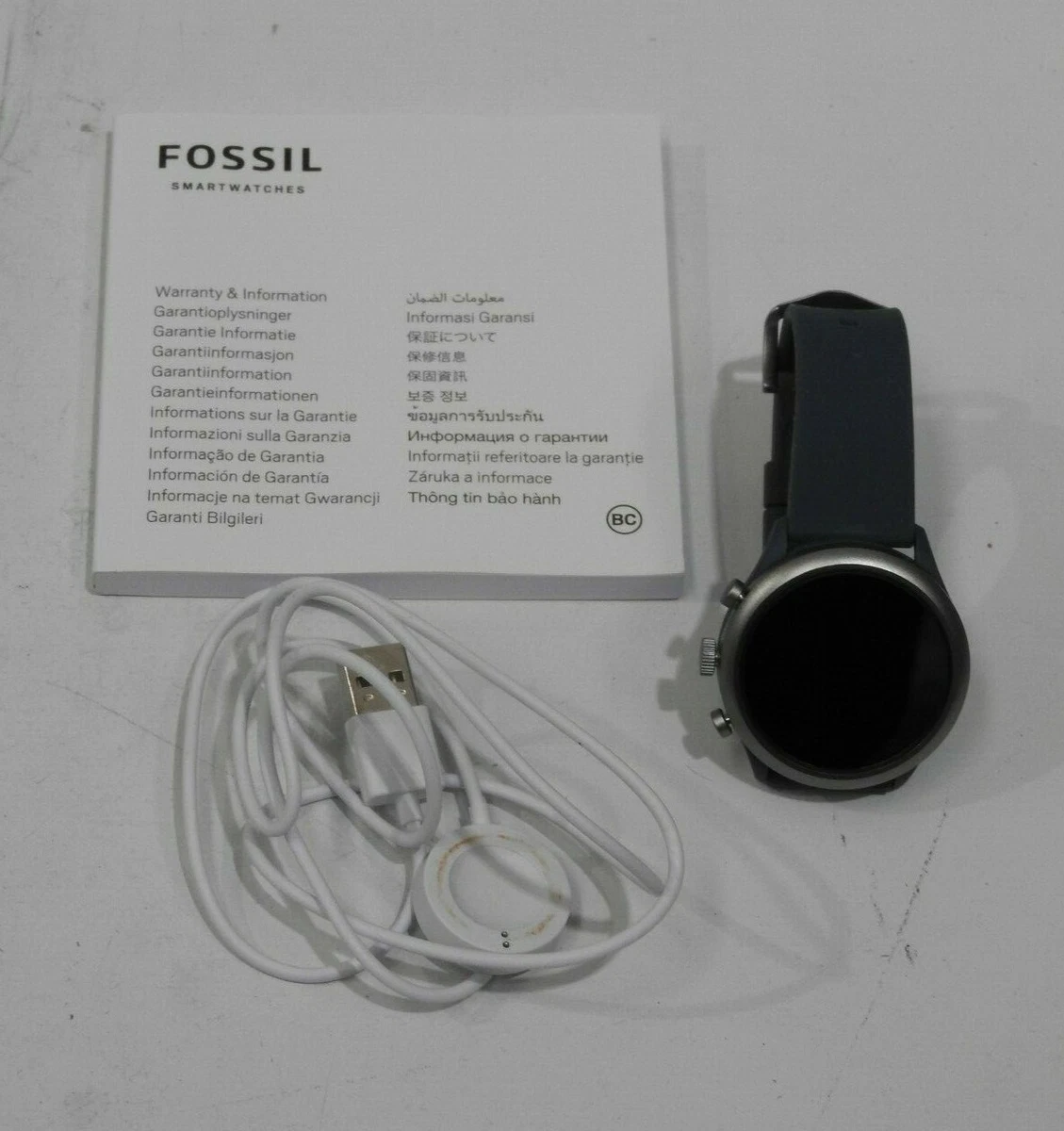 FOSSIL Men Sport Smartwatch DW9F2 eBay