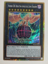 Yu-gi-oh! Numero C88 Burattino arnese Del leone Disastro GOLD RARA SEGRETA 
