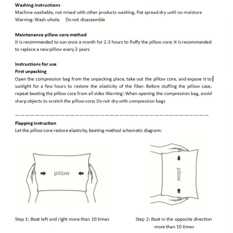 Knitted Antibacterial Cotton Neck Pillow Ergonomic Orthopaedic Support