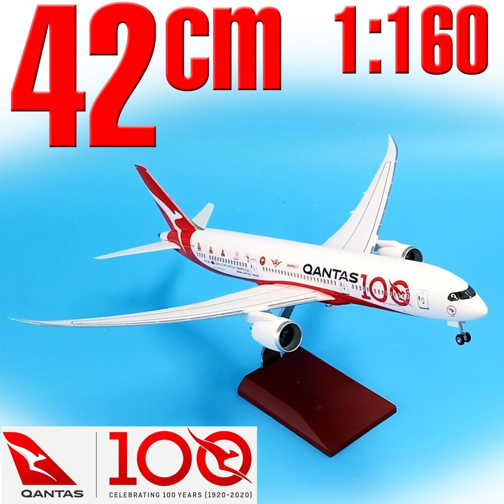 Qantas 100th Anniversary 787-9 Dreamliner Diecast Model Air