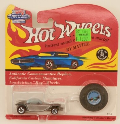 Hot Wheels Vintage Series Beatnik Bandit Show Car Silver/Grey 1/64