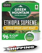 Keurig Green Mountain Single Origin Ethiopia Supreme Coffee K-cups 96 Count