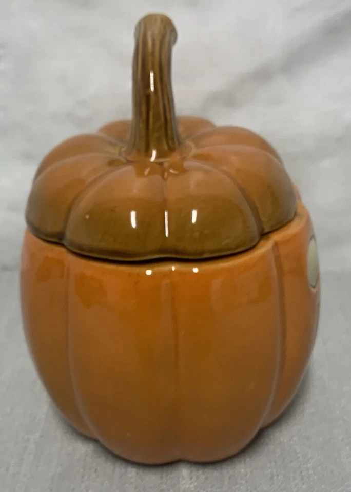 Tarro Yankee Candle Pumpkin Jack O' Lantern "Boney" retirado Foto 4 de 4