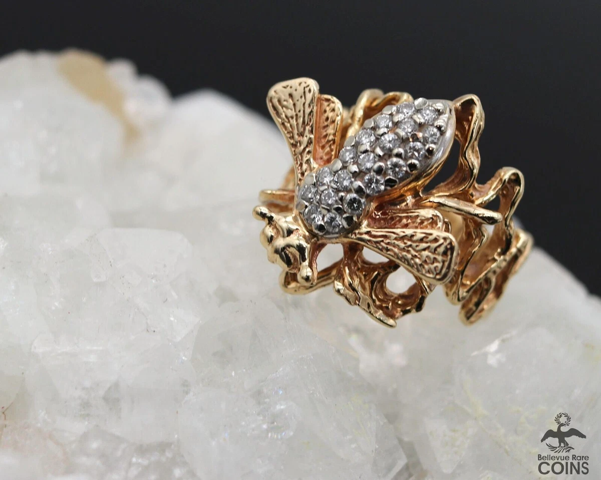 Bee diamond ring sale