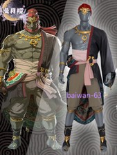 Game The Legend of Zelda Tears of the Kingdom Ganondorf Cosplay Costume Outfits