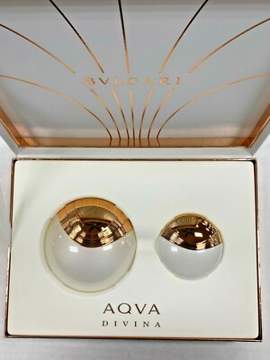  AQVA DIVINA BY Bvlgari 2 pcs GIFT SET Women 2.2 oz EDT Spray + 0.5 oz Spray