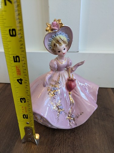 Vintage Josef Originals Melody Maids Music Box Let Me Call You Sweetheart Figure - Picture 6 of 12