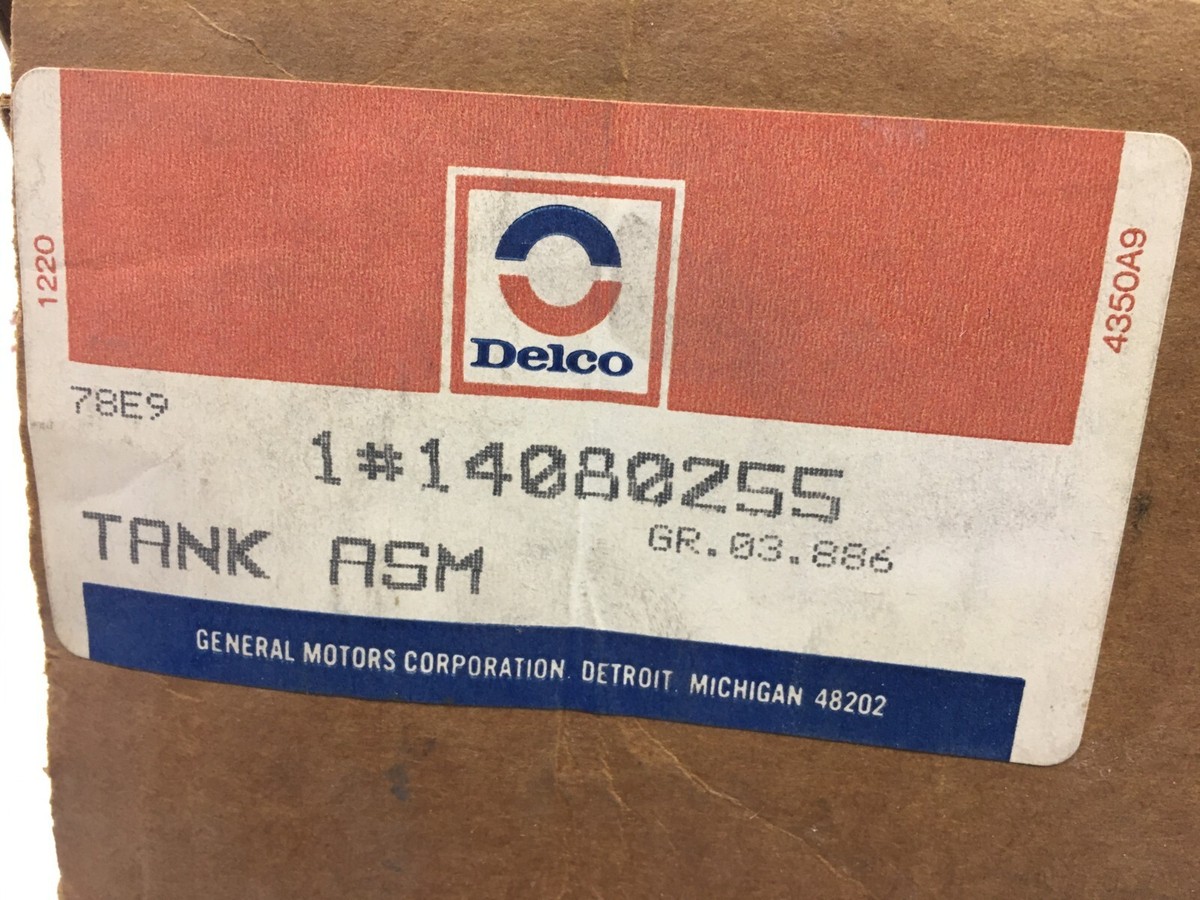 NOS 1984-96 GM Cruise Control Vacuum Tank ASM 14080255 | eBay