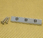 GB-LAP-C Chrome Lap Steel Universal Low Profile Flat Mount Guitar Gretsch Bridge