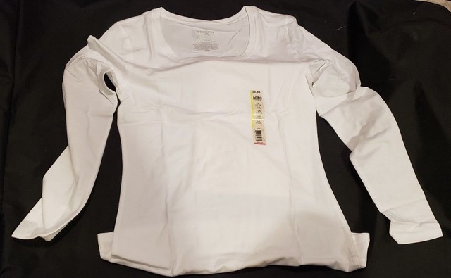 Long Sleeve Scoop Neck Tee 