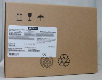 00WG675 Lenovo 300GB 15K SAS 2.5'' HSS (00WG676) - Retail Box
