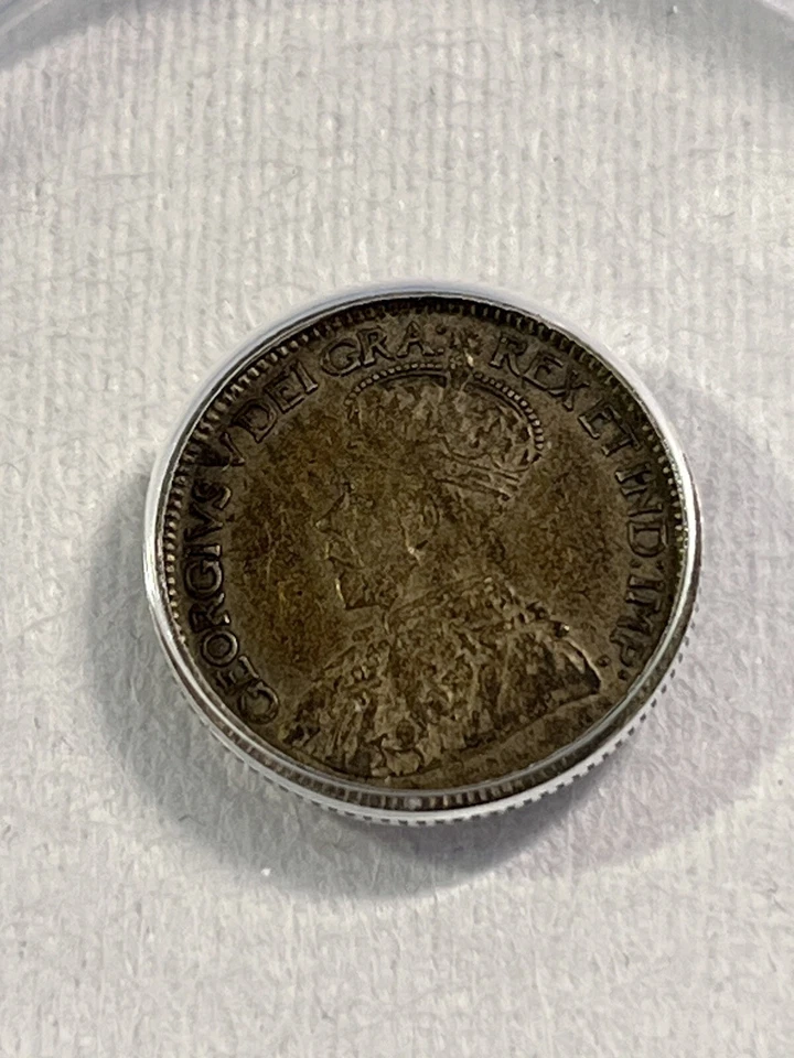 1920 Canada 10 Cents Graded XF 45 by ANACS - Image 3 of 4