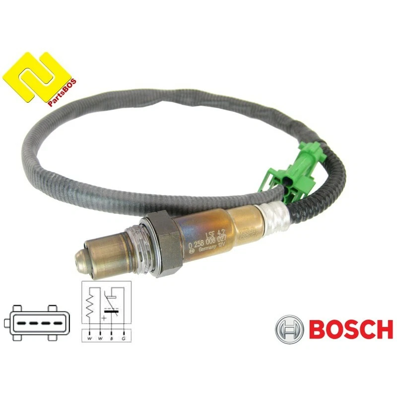 BOSCH 0258006028 Sensor Lambda-Oxígeno para 1628.HR,1618.48,9635978280,96359782 Foto 4 de 4
