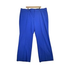 New Lane Bryant The Sophie Straight Fit Classic Trouser Pants size 26 Blue