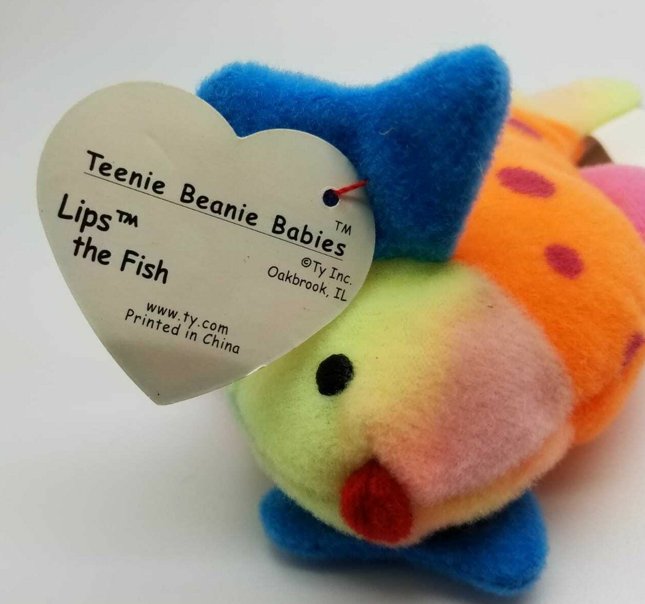 TY Lips the Fish Beanie Baby 1999 TY Fish Rare eBay