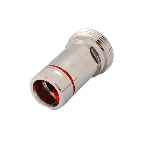 2-Pack 7/16 DIN Female Clamp Solder Connector for 1/2 inch Annular Coaxial Cable - Afbeelding 3 van 4