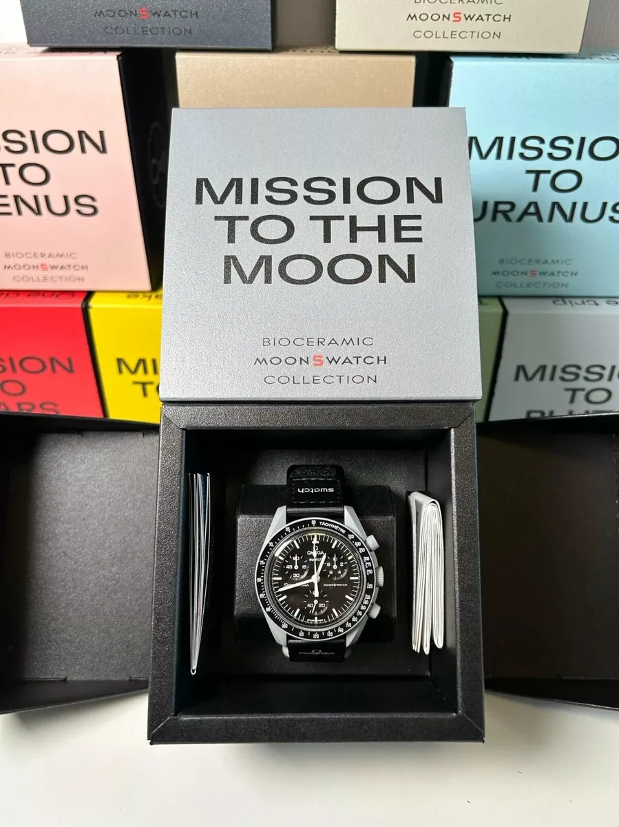 Swatch x Omega Moonswatch Mission To The Moon - Brand New with Box and Paper