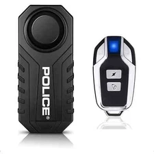 POLICE Bike Alarm Remote Bicycle E-Bike Motorcycle Anti Theft Security System