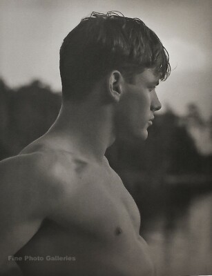 1990 Vintage BRUCE WEBER Outdoor Lake Young Male Nude JEFF Photo