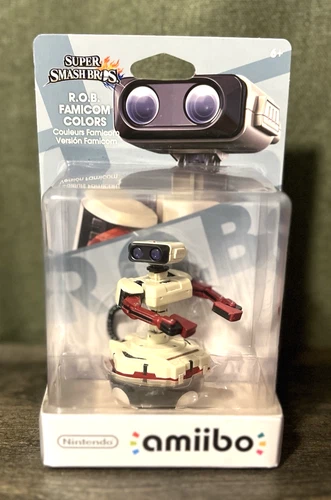 R.O.B. Famicom Colors - Nintendo Amiibo – Factory Code Misprint – Rare!