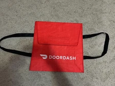 DOORDASH Thermal Insulated HOT/COLD Food Delivery Pizza Bag 19x19x6 *NEW*