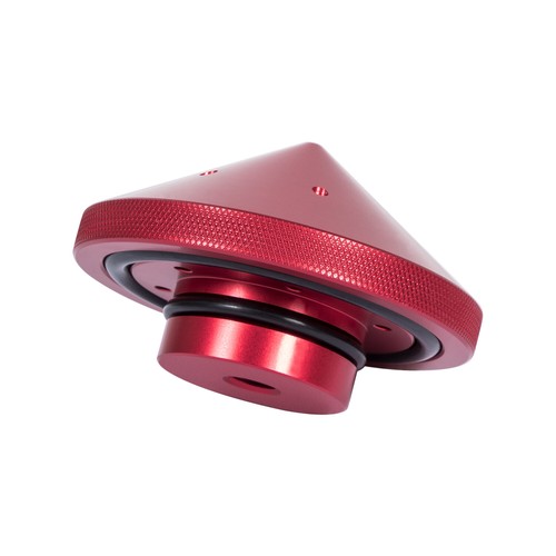 Red Eliminator Trolling Motor Prop Nut For MinnKota 80, 101 and 112 lb, Aluminum - Picture 10 of 12