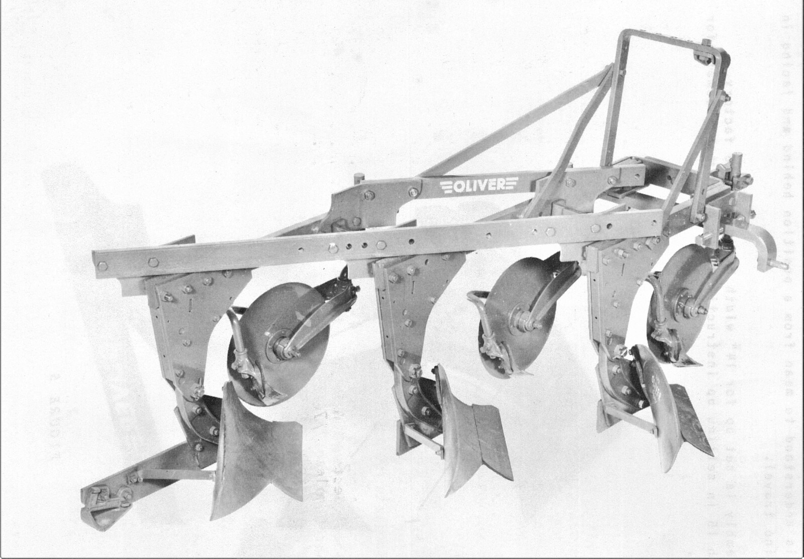 Oliver 3241 2 & 3 Bottom Moldboard Plow Owner's & Parts Manual 3pt