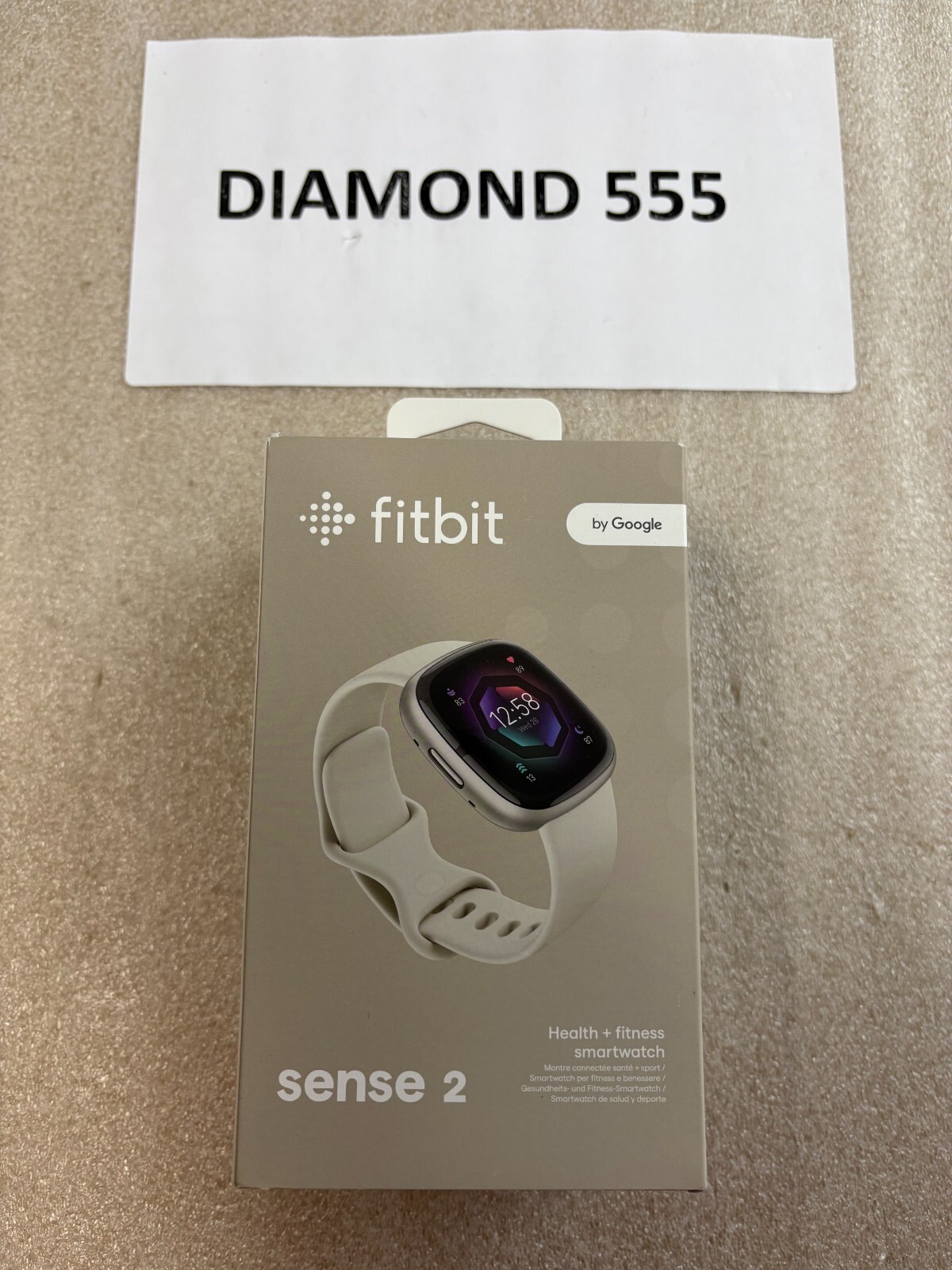 Fitbit Sense 2 Platinum Smartwatch with Advanced Health Features FB521SRWT-US 1443-image