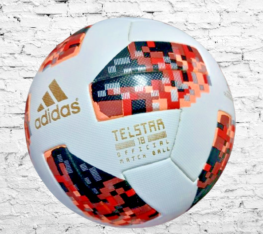 Adidas Red Telstar 18 Soccer Ball | FIFA World Cup 2018 | Match