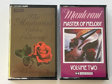 2x Mantovani cassette tapes New old stock Master of Melody  Golden Collection