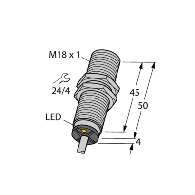 TURCK BI8U-M18-AN6X 1644736 Inductive sensor NPN #