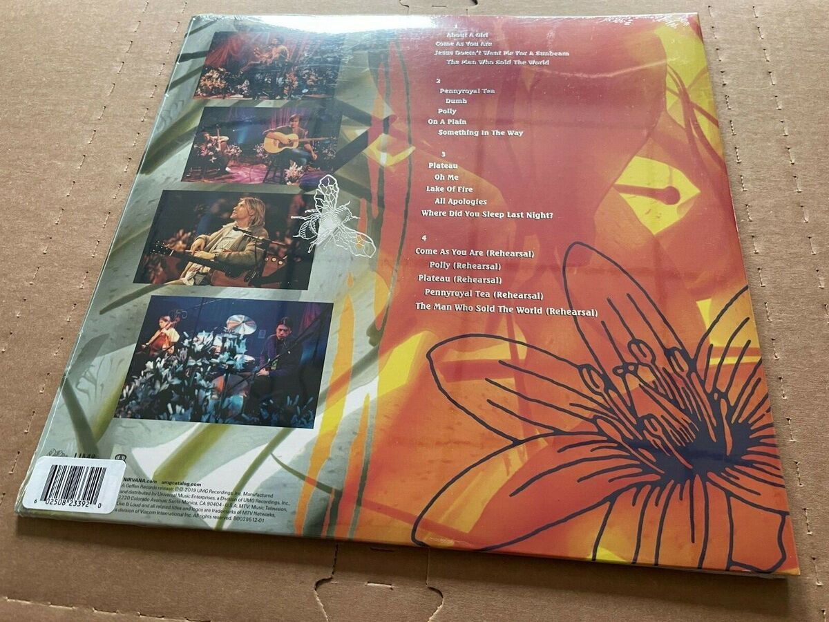 NEW SUPER RARE Nirvana - MTV Unplugged in New York PURPLE NEW SUPER RARE Nirvana - MTV Unplugged in New York PURPLE