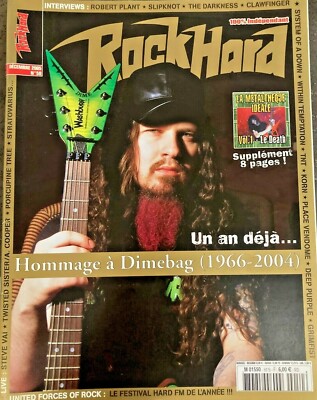 Magazin RockHard Nr.50, Dimebag Darrel, Slipknot, System of a Down, 2005
