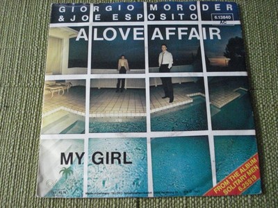 Giorgio Moroder & Joe Esposito   A Love Affair 7'' Vinyl Single aus Sammlung 1983