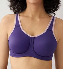 WACOAL 855170 SIMONE SPORTS BRA  MULBERRY / PURPLE  various sizes  NWT 78