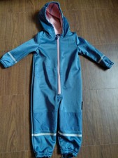 Matsch- und Buddel-Overall Softshell, gefüttert in Gr. 86/92 von Lupilu