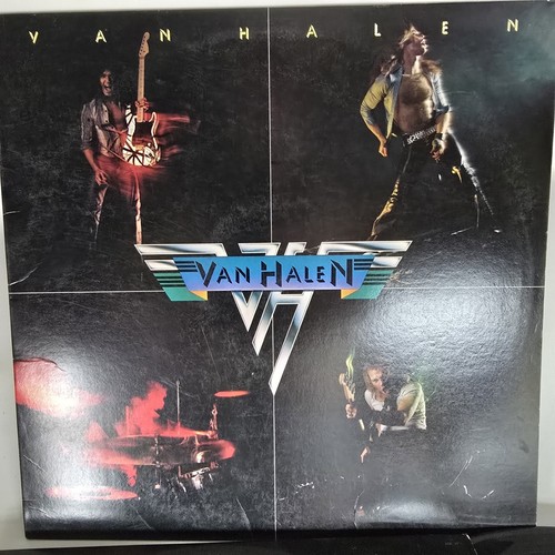Van Halen Vinyl Record 1978 Self-Titled LP Album Hard Rock Warner Bros Vintage - Imagen 6 de 9