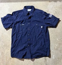 Tyndale FR Arc Rated Flame Resistant Short Sleeve Button Down Shirt Large