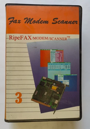 RipeFax Fax Modem Scanner - Vintage Original