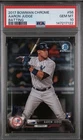 2017 BOWMAN CHROME BATTING AARON JUDGE PSA 10