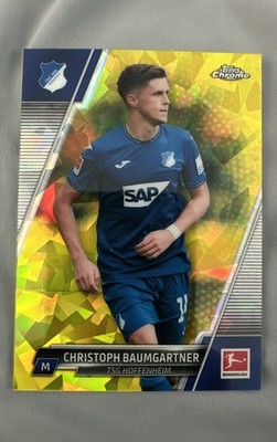 21-22 Topps Chrome Bundesliga Sapphire Edition - C. Baumgartner #51 Yellow /99