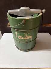 Vintage Maid Of Honor Hand Crank Ice Cream Machine