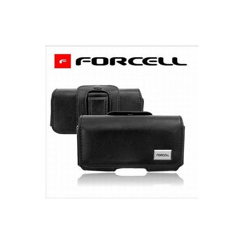 ETUI HOUSSE CEINTURE LUXE Noir SAMSUNG GALAXY S7 CUIR FORCELL