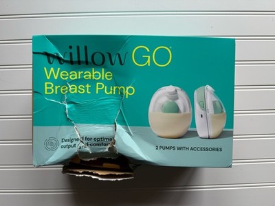Willow Go Wearable Double Electric Breast Pump Kit